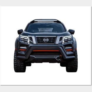 Nissan Navara Illustration Posters and Art